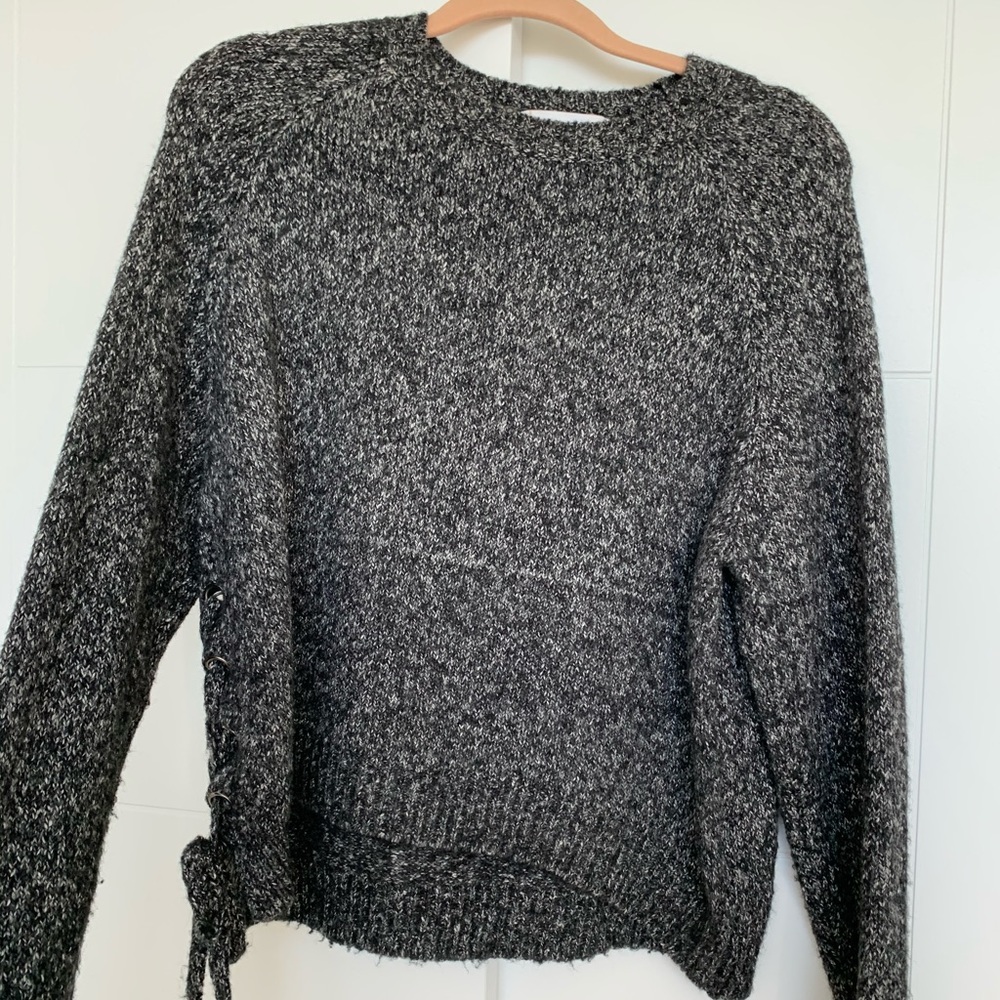 John + Jenn Side Tie Sweater